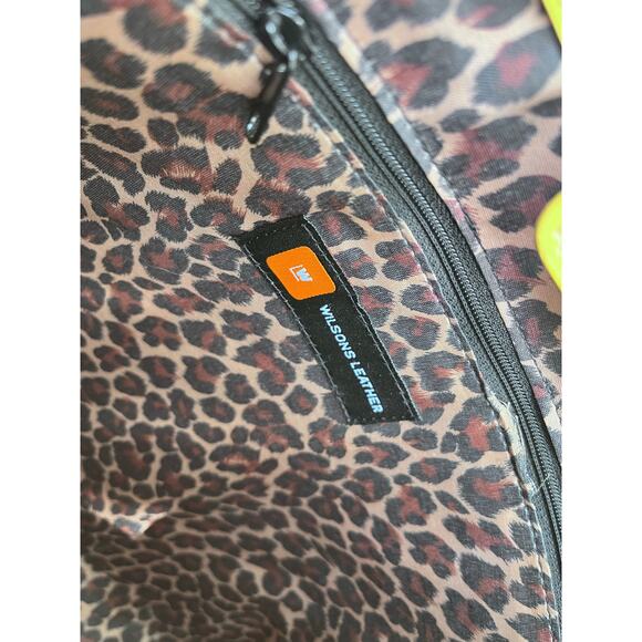 Yellow Wilson’s Leather Tote - Picture 4 of 7